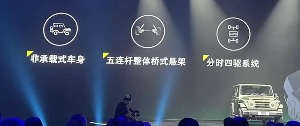 212品牌发布,首款车型亮相 硬派越野专家